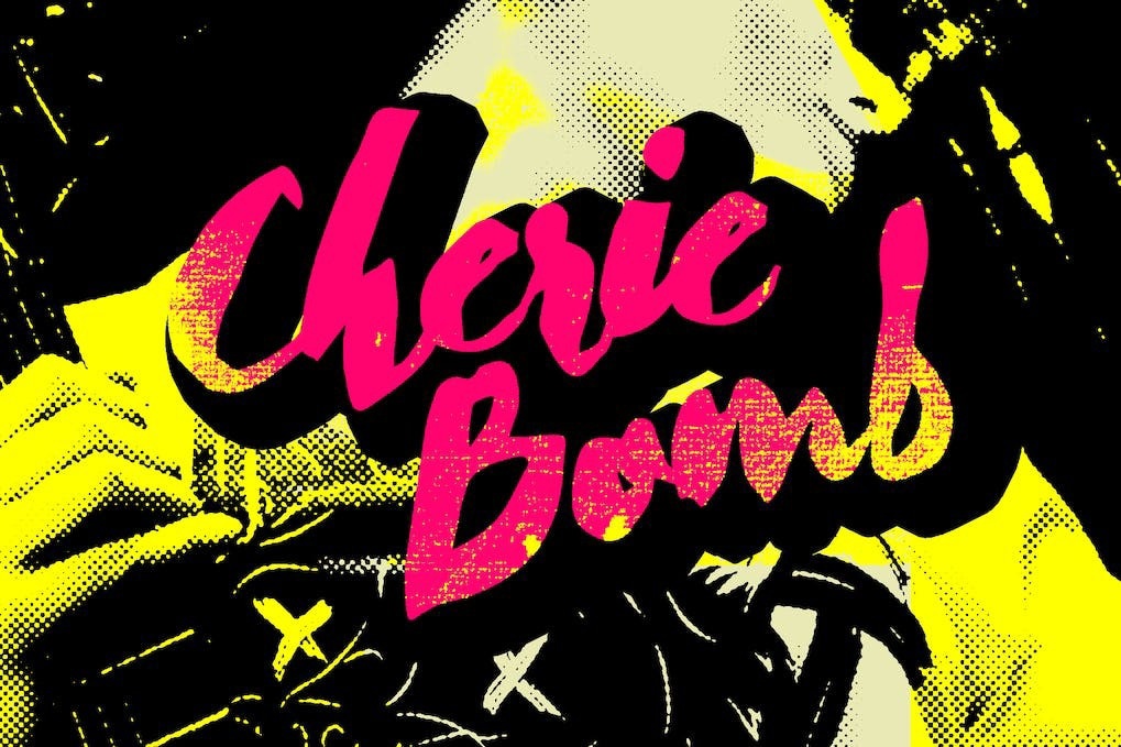 폰트 Cherie Bomb